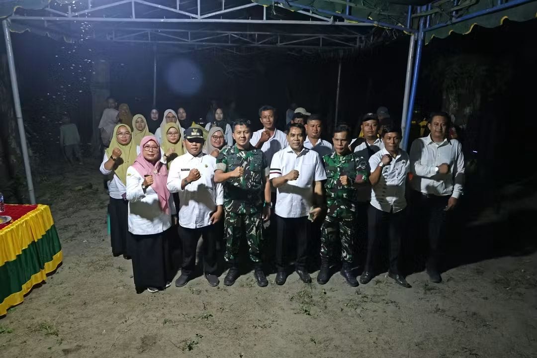 Dandim 0208/Asahan Tinjau Rencana Pembangunan Jembatan Gantung di Desa Sei Kamah Baru